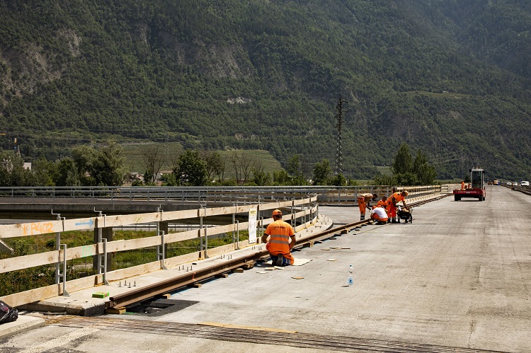 En Valais, l’autoroute A9 sera fermée 2 nuits entre Riddes et Conthey